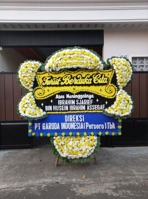 Papan Bunga Duka di Sasahan